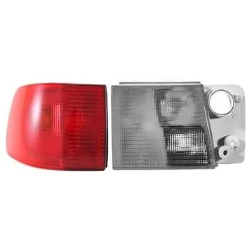 Audi 100/A6 1990-1997 Rear Light Lens Left Outer Sedan Red