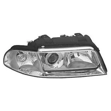 Audi A4 1999-2000 Scheinwerfer Rechts Ohne Motor Mit Blinker H7