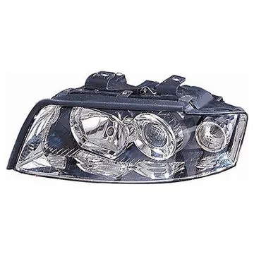 Audi A4 2002-2004 Farol Esquerdo Sem Motor Com Pisca D1S+H7 Xenon