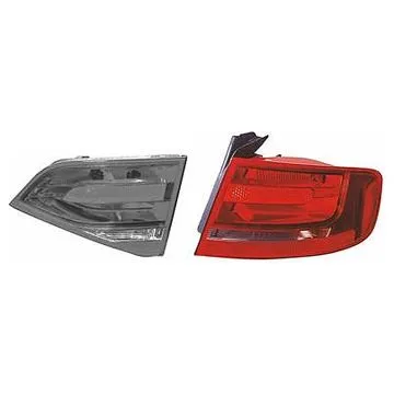 Audi A4 2008-2012 Vidro de Farolim Traseiro Direito Exterior Sedan