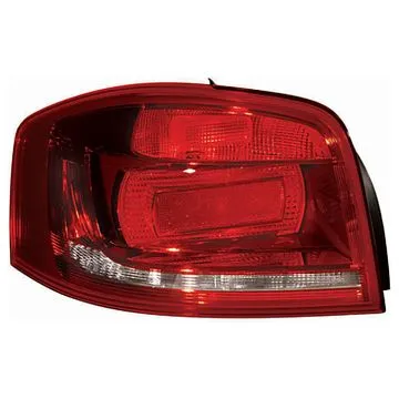Audi A3 2010-2012 Fanale Posteriore Sinistro Senza Parte Elettrica 3D