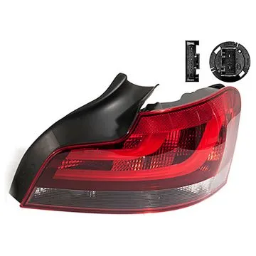 BMW 1 E82/88 Coupé/Cabriolet 2011+ Feu arrière droit Lentille fumée Hella