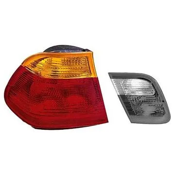 BMW 3 E46 4D/3 E46 Sedan 1998-2002 Vitre de Feu Arrière Gauche Extérieure Clignotant Orange