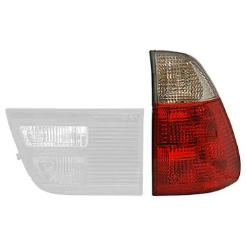 BMW X5 E53 2003-2007 Rear Light Right Without Electrical Part Outer Turn Signal White
