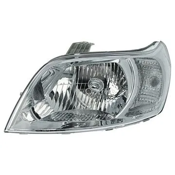 Chevrolet Aveo Hback 2008-2011 Faro Sinistra Regolazione Elettrica + Motore Con Indicatore H4
