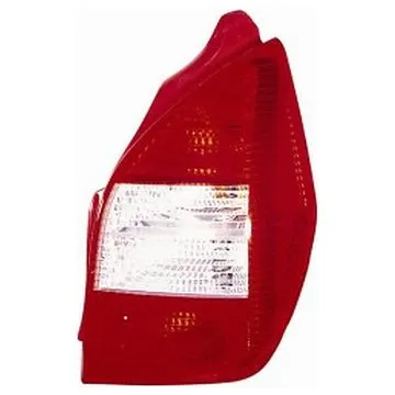 Citroen C2 2005-2017 Fanale Posteriore Destro Rosso/Bianco/Rosso Senza Parte Elettrica