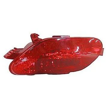 Citroen C4 2004-2010 Farolim de Nevoeiro Traseiro Esquerdo 3D Coupe Vermelho