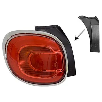 Fiat 500L 2012-2021 Piloto Trasero Izquierdo Living
