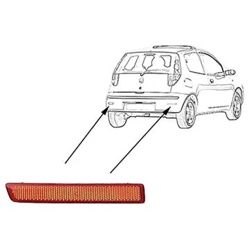 Fiat Croma/Punto 2003-2012 Reflector Left In Bumper