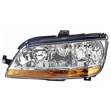 Fiat Idea/Multipla 2004-2005 Twin Headlight Left Without Fog Light + Motor H1+H7