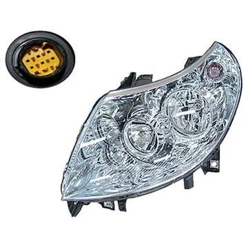 Citroen Jumper / Fiat Ducato / Peugeot Boxer 2006-2010 Twin Headlight Left Electric Adjustment + Motor H1+H7