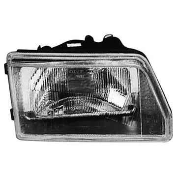 Fiat Cinquecento Faro Izquierdo Sin Motor Regulación Hidráulica Negro H4