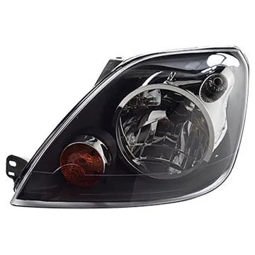Ford Fiesta 2007-2008 Faro Sinistro Regolazione Elettrica + Motore Con Indicatore di Direzione Giallo H4
