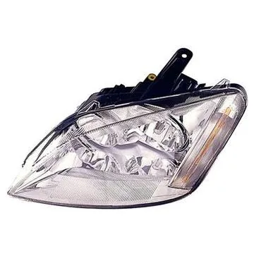 Ford Focus C-Max -2007 Farol Esquerdo Ajuste Elétrico + Motor Com Pisca H1+H7