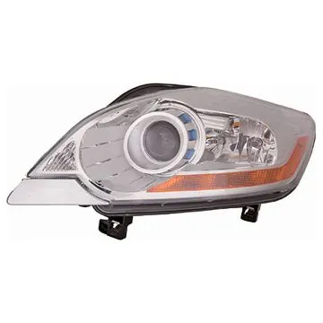 Ford Kuga 2012-2013 Twin Headlight Left Without Headlight Washers Electric Adjustment + Motor H7