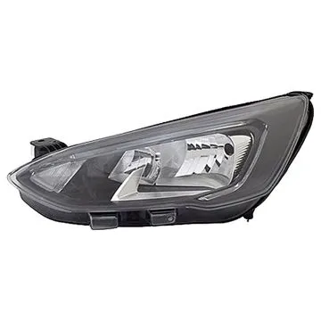 Ford Focus 2018-2022 Faro Doppio Sinistro Regolazione Elettrica + Motore Nero H1+H7 LED