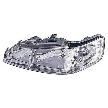 Honda Accord 1998-2002 Faro Doppio Sinistro Senza Motore Sedan H1+H7