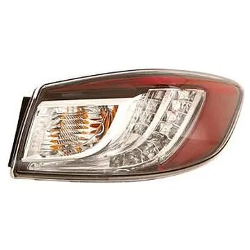 Mazda 3 2009-2013 Vitre de Feu Arrière Droite Extérieure LED