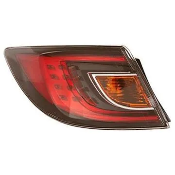 Mazda 6 2008-2009 Achterlichtglas Buiten Links Niet Break 5D Rood
