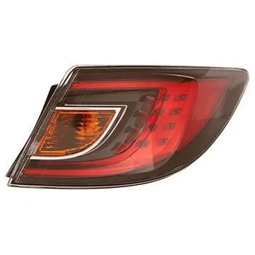 Mazda 6 2008-2009 Rear Light Lens Right Not Estate Outer 5D Red