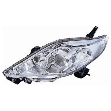 Mazda 5 2005-2007 Twin Headlight Left Without Motor HB3+H7