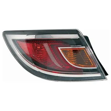 Mazda 6 2010-2013 Rear Light Lens Left Not Estate Outer 5D Red