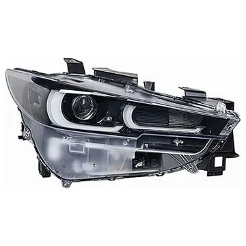 Mazda CX-5 2022+ Farol Direito Sem Iluminação Adaptativa + Motor Com Luz de Curva LED