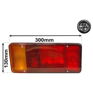 Iveco Turbo Daily 2000-2006 Rear Light Left Pickup / Chassis Cab