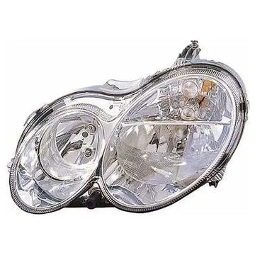 Mercedes CLK C209 2002-2008 Headlight Left Without Motor With Indicator H7