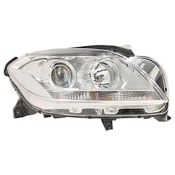 Mercedes M W166 2011-2015 Farol Duplo Direito Ajuste Elétrico + Motor H7