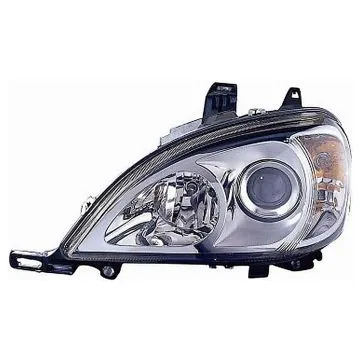 Mercedes M W163 2001-2005 Farol Duplo Esquerdo + Motor H7