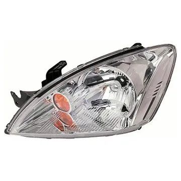 Mitsubishi Lancer 2004-2007 Headlight Left Without Motor Electric Adjustment With Indicator H4