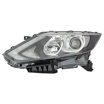 Nissan Qashqai 2014-2017 Farol Duplo Esquerdo Ajuste Elétrico + Motor H11+H7 LED