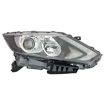 Nissan Qashqai 2014-2017 Farol Duplo Direito Ajuste Elétrico + Motor H11+H7 LED