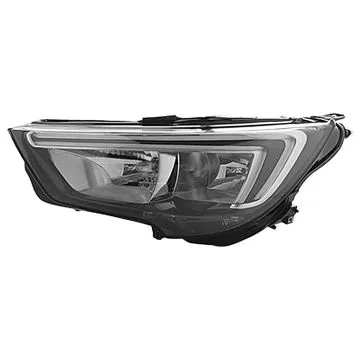 Opel Crossland 2017+ Double Phare Gauche + Moteur H7 LED