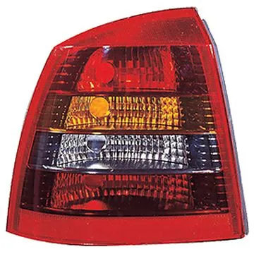 Opel Astra G 2000-2004 Farolim Traseiro Esquerdo 4 Portas Coupe Fumado