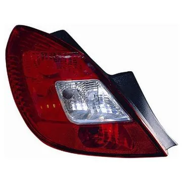Opel Corsa D 2006-2015 Rear Light Left 5D Smoked