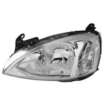 Opel Combo/Corsa C 2000-2012 Farol Esquerdo Ajuste Elétrico + Motor Com Pisca H7