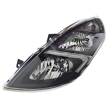 Opel Movano 2019-2022 Farol Duplo Esquerdo + Motor Com Luz de Curva Com Luz Diurna Preto H7 LED