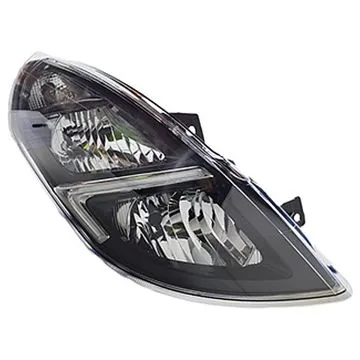 Opel Movano 2019-2022 Farol Duplo Direito + Motor Com Luz de Curva Com Luz Diurna Preto H7 LED