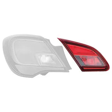 Opel Corsa E 2014-2019 Vidro de Farolim Traseiro Esquerdo Interior 3D AL