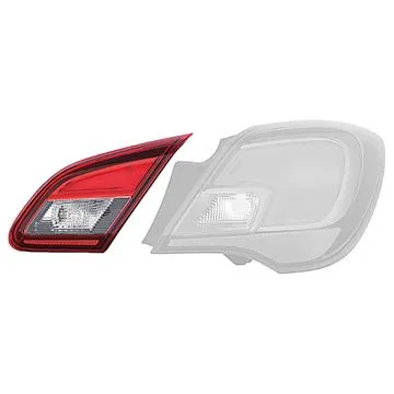 Opel Corsa E 2014-2019 Vidro de Farolim Traseiro Direito Interior 3D AL