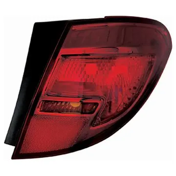 Opel Meriva B 2010-2014 Rear Light Lens Right Outer Smoked