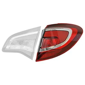 Opel Meriva B 2014+ Vidro de Farolim Traseiro Direito Exterior LED AL