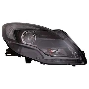Opel Zafira Tourer 2011-2016 Scheinwerfer Rechts Elektrische Verstellung + Motor Mit Blinker Schwarz