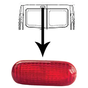 Opel Vivaro 2006-2019 Third Brake Light Barn Doors