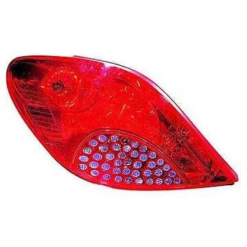 Peugeot 207 2006-2009 Farolim Traseiro Esquerdo