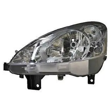 Peugeot Partner 2008-2012 Farol Esquerdo Ajuste Elétrico + Motor Com Pisca H4