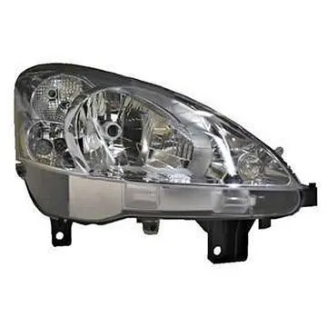 Peugeot Partner 2008-2012 Farol Direito Ajuste Elétrico + Motor Com Pisca H4