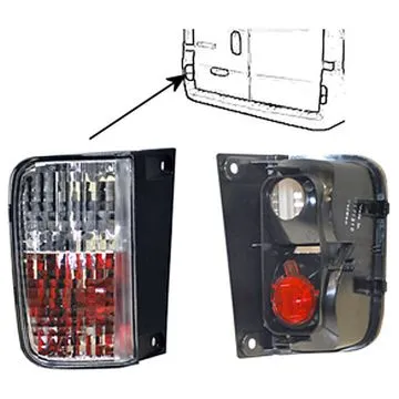 Nissan Primastar / Opel Vivaro / Renault Trafic 2009-2014 Luz de Marcha-Atrás Esquerda + Farol de Nevoeiro